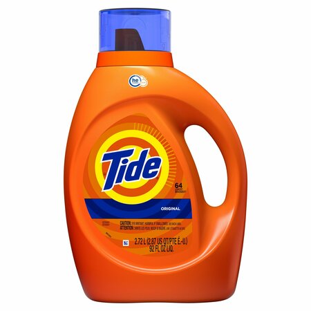 P&G Tide HE Liquid Laundry Detergent 92 oz. Original Scent, 4PK 40217